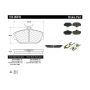 CENTRIC PARTS 104.06010 Posi Quiet Semi-Metallic Brake Pads with Hardware