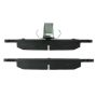 CENTRIC PARTS 104.06180 Posi Quiet Semi-Metallic Brake Pads with Hardware