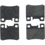 CENTRIC PARTS 104.06200 Posi Quiet Semi-Metallic Brake Pads with Hardware