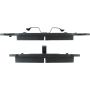 CENTRIC PARTS 104.06230 Posi Quiet Semi-Metallic Brake Pads with Hardware