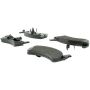 CENTRIC PARTS 104.06250 Posi Quiet Semi-Metallic Brake Pads with Hardware