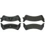 CENTRIC PARTS 104.06250 Posi Quiet Semi-Metallic Brake Pads with Hardware