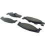 CENTRIC PARTS 104.06320 Posi Quiet Semi-Metallic Brake Pads with Hardware
