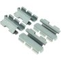 CENTRIC PARTS 104.06320 Posi Quiet Semi-Metallic Brake Pads with Hardware