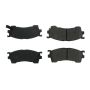 CENTRIC PARTS 104.06370 Posi Quiet Semi-Metallic Brake Pads with Hardware