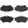 CENTRIC PARTS 104.06380 Posi Quiet Semi-Metallic Brake Pads with Hardware