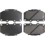 CENTRIC PARTS 104.06470 Posi Quiet Semi-Metallic Brake Pads with Hardware