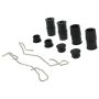 CENTRIC PARTS 104.06480 Posi Quiet Semi-Metallic Brake Pads with Hardware