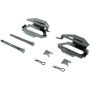 CENTRIC PARTS 104.06610 Posi Quiet Semi-Metallic Brake Pads with Hardware