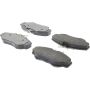 CENTRIC PARTS 104.06760 Posi Quiet Semi-Metallic Brake Pads with Hardware