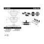 CENTRIC PARTS 104.06830 Posi Quiet Semi-Metallic Brake Pads with Hardware