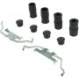 CENTRIC PARTS 104.06830 Posi Quiet Semi-Metallic Brake Pads with Hardware