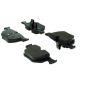 CENTRIC PARTS 104.06831 Posi Quiet Semi-Metallic Brake Pads with Hardware