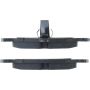 CENTRIC PARTS 104.06881 Posi Quiet Semi-Metallic Brake Pads with Hardware