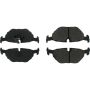 CENTRIC PARTS 104.06922 Posi Quiet Semi-Metallic Brake Pads with Hardware
