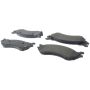 CENTRIC PARTS 104.07020 Posi Quiet Semi-Metallic Brake Pads with Hardware
