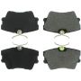 CENTRIC PARTS 104.07060 Posi Quiet Semi-Metallic Brake Pads with Hardware