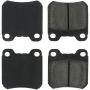 CENTRIC PARTS 104.07090 Posi Quiet Semi-Metallic Brake Pads with Hardware