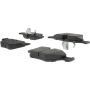 CENTRIC PARTS 104.07250 Posi Quiet Semi-Metallic Brake Pads with Hardware