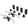 CENTRIC PARTS 104.07250 Posi Quiet Semi-Metallic Brake Pads with Hardware