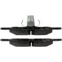 CENTRIC PARTS 104.07250 Posi Quiet Semi-Metallic Brake Pads with Hardware