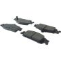 CENTRIC PARTS 104.07270 Posi Quiet Semi-Metallic Brake Pads with Hardware