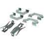 CENTRIC PARTS 104.07270 Posi Quiet Semi-Metallic Brake Pads with Hardware