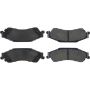 CENTRIC PARTS 104.07290 Posi Quiet Semi-Metallic Brake Pads with Hardware