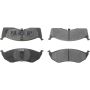 CENTRIC PARTS 104.07300 Posi Quiet Semi-Metallic Brake Pads with Hardware