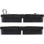 CENTRIC PARTS 104.07330 Posi Quiet Semi-Metallic Brake Pads with Hardware