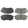 CENTRIC PARTS 104.07350 Posi Quiet Semi-Metallic Brake Pads with Hardware