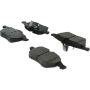 CENTRIC PARTS 104.07360 Posi Quiet Semi-Metallic Brake Pads with Hardware