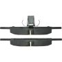 CENTRIC PARTS 104.07360 Posi Quiet Semi-Metallic Brake Pads with Hardware