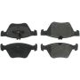 CENTRIC PARTS 104.07400 Posi Quiet Semi-Metallic Brake Pads with Hardware