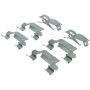 CENTRIC PARTS 104.07500 Posi Quiet Semi-Metallic Brake Pads with Hardware
