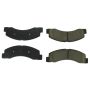 CENTRIC PARTS 104.07560 Posi Quiet Semi-Metallic Brake Pads with Hardware