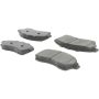 CENTRIC PARTS 104.07570 Posi Quiet Semi-Metallic Brake Pads with Hardware