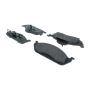 CENTRIC PARTS 104.07600 Posi Quiet Semi-Metallic Brake Pads with Hardware