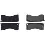 CENTRIC PARTS 104.07690 Posi Quiet Semi-Metallic Brake Pads with Hardware
