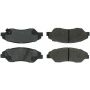 CENTRIC PARTS 104.07740 Posi Quiet Semi-Metallic Brake Pads with Hardware