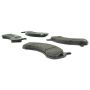 CENTRIC PARTS 104.07860 Posi Quiet Semi-Metallic Brake Pads with Hardware