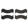 CENTRIC PARTS 104.07861 Posi Quiet Semi-Metallic Brake Pads with Hardware
