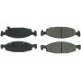 CENTRIC PARTS 104.07900 Posi Quiet Semi-Metallic Brake Pads with Hardware