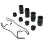CENTRIC PARTS 104.07910 Posi Quiet Semi-Metallic Brake Pads with Hardware