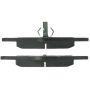 CENTRIC PARTS 104.07910 Posi Quiet Semi-Metallic Brake Pads with Hardware