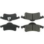 CENTRIC PARTS 104.07910 Posi Quiet Semi-Metallic Brake Pads with Hardware