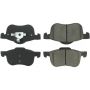 CENTRIC PARTS 104.07940 Posi Quiet Semi-Metallic Brake Pads with Hardware