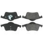 CENTRIC PARTS 104.07950 Posi Quiet Semi-Metallic Brake Pads with Hardware