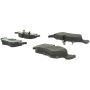 CENTRIC PARTS 104.07960 Posi Quiet Semi-Metallic Brake Pads with Hardware