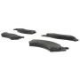 CENTRIC PARTS 104.08020 Posi Quiet Semi-Metallic Brake Pads with Hardware